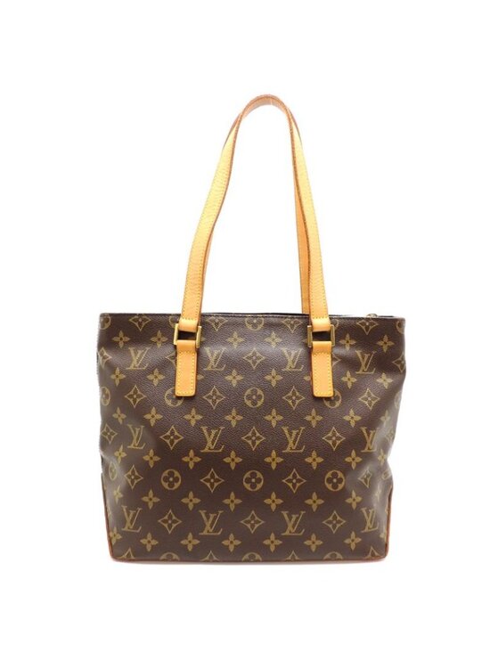 Louis Vuitton Brown Monogram Canvas Onthego Tote Bag Louis Vuitton Tote Brown